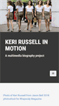 Mobile Screenshot of keri-russell.info